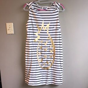 Striped pineapple dress